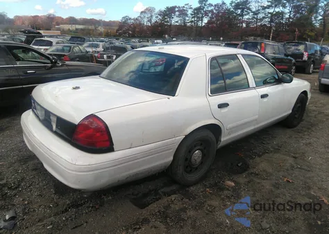 2008 Ford Crown Victoria Police/Police Interceptor z USA, uszkodzony, nr VIN 2FAFP71V28X156178